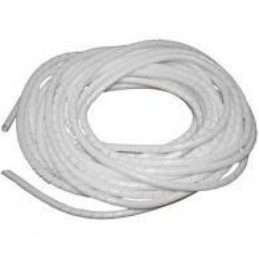 CINTA HELICOIDAL 6MM 1/4 (X10M) BLANCA