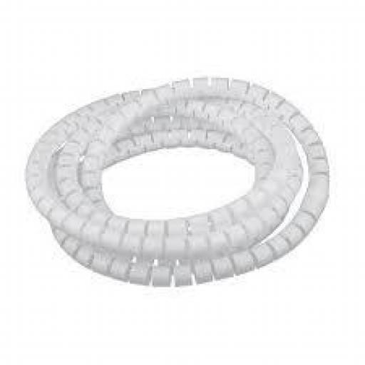 CINTA HELICOIDAL 12MM 1/2 (X10M) BLANCA