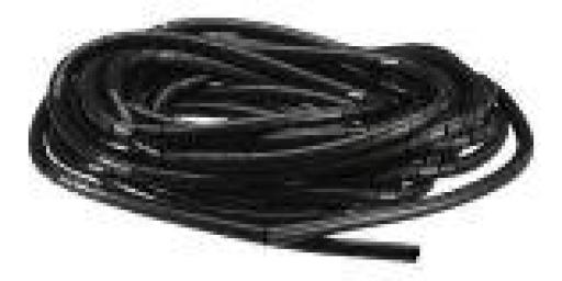 CINTA HELICOIDAL 12MM 1/2 (X10M) NEGRA