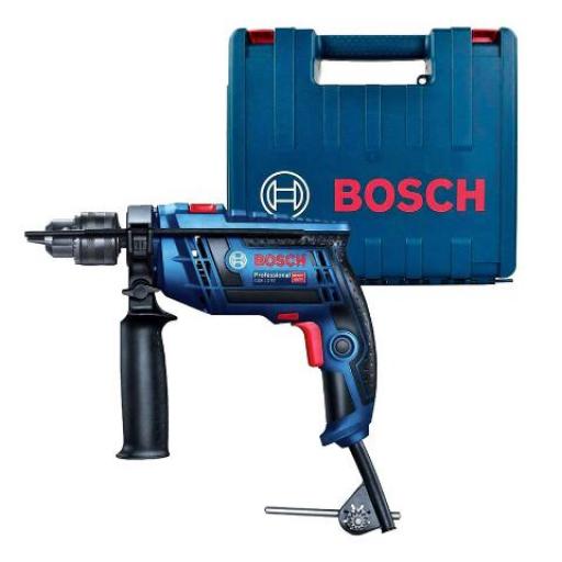BOSCH 06012B80H1 TALADRO PERCUTOR IMPACTO 750W GSB 13 RE C/ MALETA