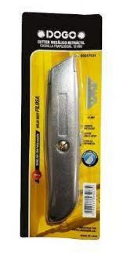 DOGO CUTTER RETRACTIL METALICA USO PROFESIONAL