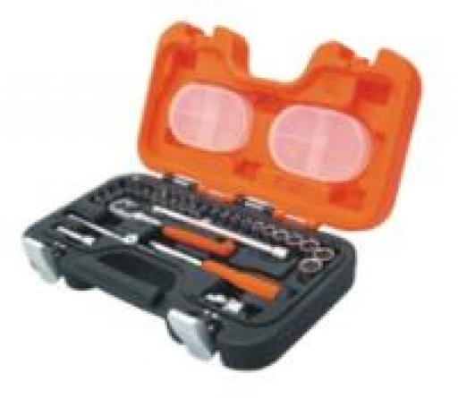 BAHCO JUEGO DE TUBOS ENC 1/4 C/P S290-A