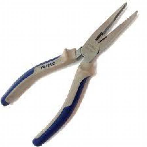 IRIMO PINZA PUNTA PLANA 180 MM 604180A