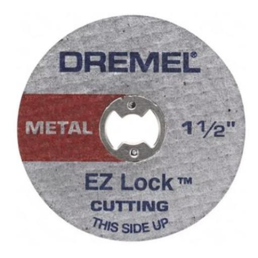 DREMEL EZLOCK DISCO DE CORTE X5UNID. EZ456