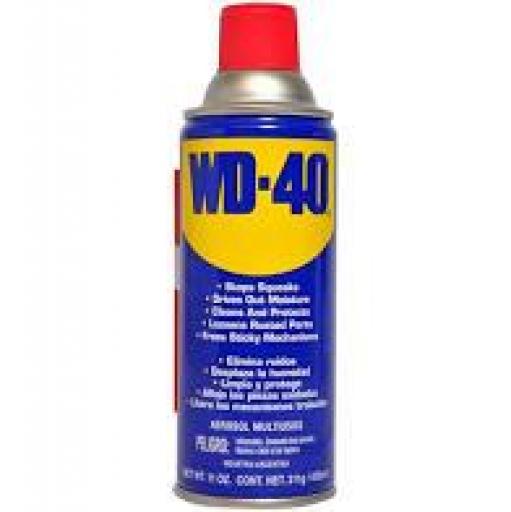 WD40 LUBRICANTE EN AEROSOL GRANDE 311GR/432CM3