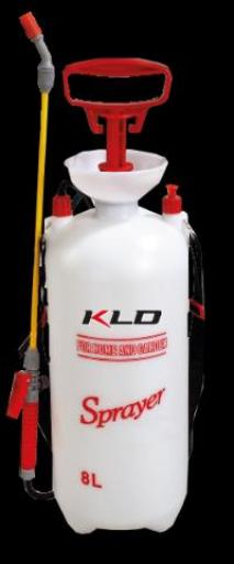 KLD PULVERIZADOR C/ BOMBA TIPO MOCHILA 8 LTS.