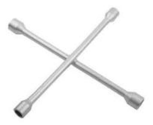 LLAVE CRUZ 4 BOCAS 17/19/21/23 X 450MM