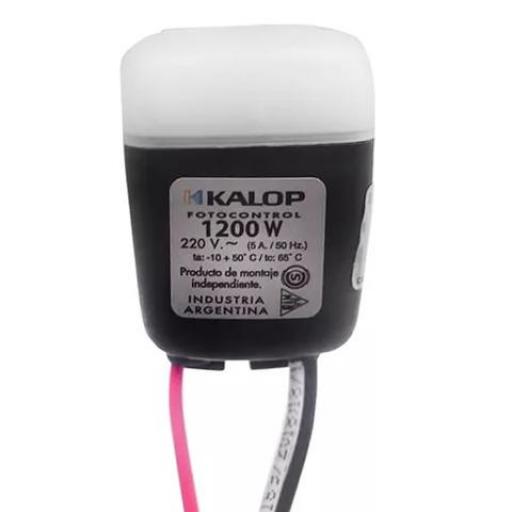KALOP FOTOCELULA 3 CABLES 1200W