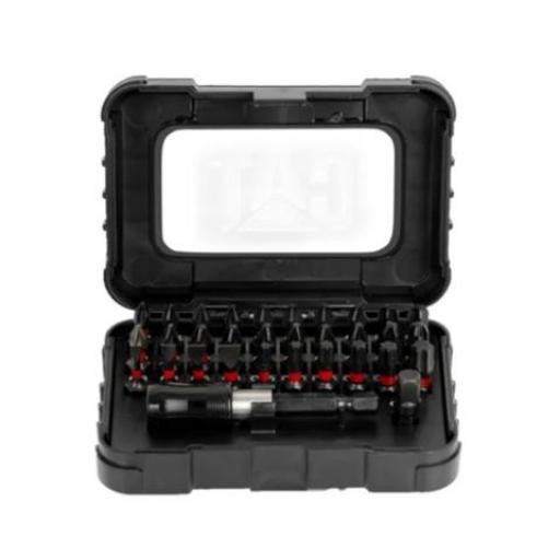 CAT JUEGO DE PUNTAS P/ ATORNILLAR 32 PIEZAS