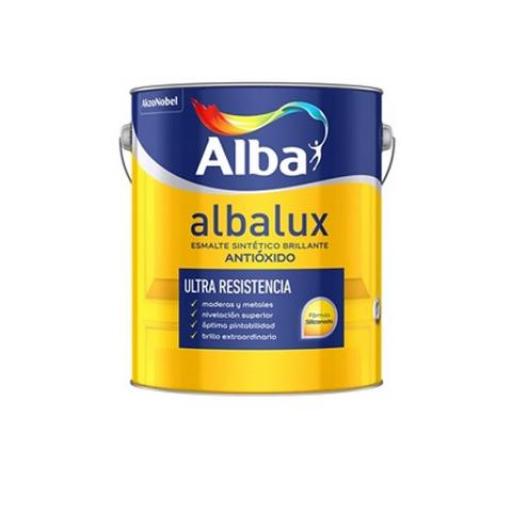 ALBALUX ESMALTE SINTETICO GRIS 4LTS.