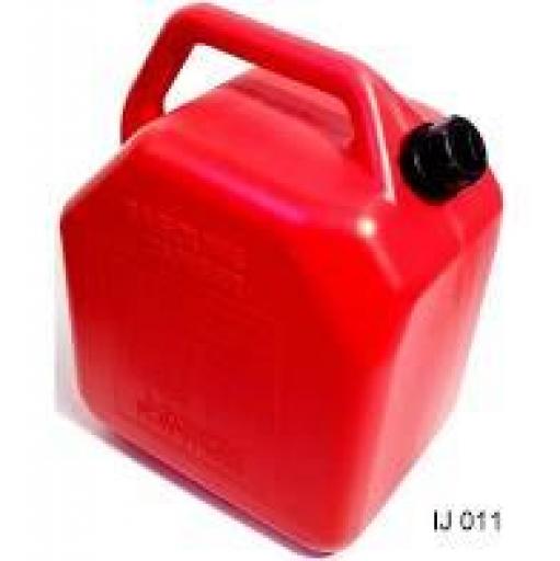 BIDON 20 LTS COMBUSTIBLE ROJO