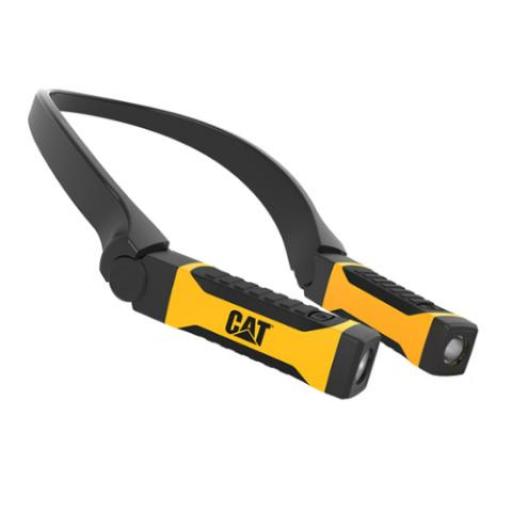 CAT LINTERNA DE CUELLO 200 LUMENS A PILA AA
