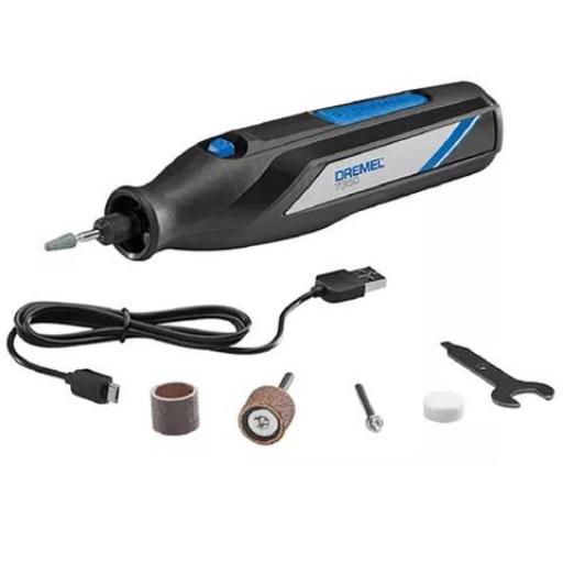 DREMEL MINITORNO 7350 ROTATIVO A BATERIA 4V C/ ACCESORIOS