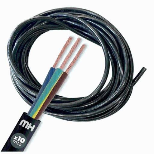 KING CABLE TIPO TALLER NEGRO 3 X 1.5 MM.
