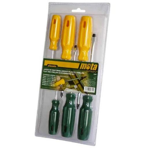 MOTA DJ6 JGO DE 6 DEST. CARBONO 3PL-3PH