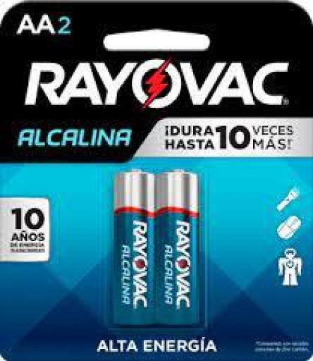 RAYOVAC PILA ALCALINA COMUN AA