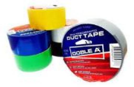DOBLE A CINTA SILVER TAPE VARIOS 48X9