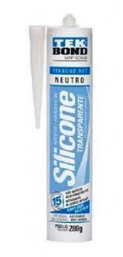 TEK BOND SILICONA NEUTRA TRANSPARENTE 280GR