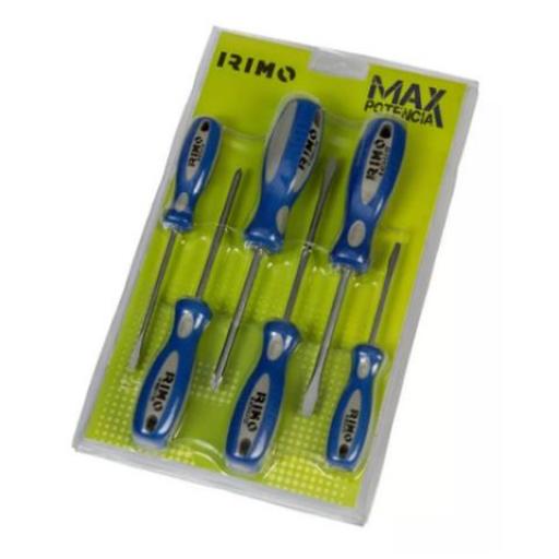 IRIMO BLISTER DE 6 DESTORNILLADORES MAX IRI32461