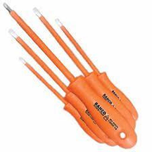 BAHCO SET DE DESTORNILLADORES 1000V 5Pz 3000V/5