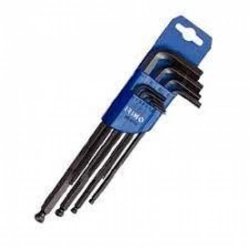 IRIMO JUEGO DE 9 LLAVES ALLEN 489H EN MM