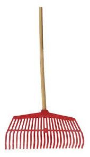 BELLOTA BARRE HOJAS PLASTICO C/CABO MADERA REV.