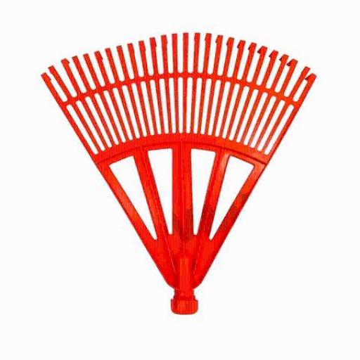 ESCOBA BARRE HOJAS PLASTICO TRIANGULO 65 X 60 CM