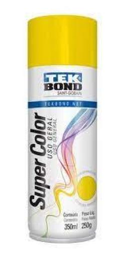 TEK BOND PINTURA AEROSOL USO GRAL. AMARILLO 350ML.