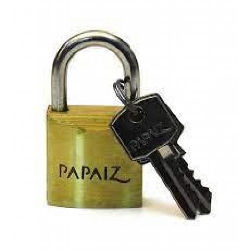 PAPAIZ CANDADO DE BRONCE CR-20 DOBLE TRABA