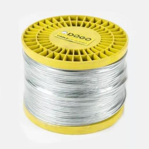 DOGO CABLE DE ACERO 9.5MM 6X19 100MTS