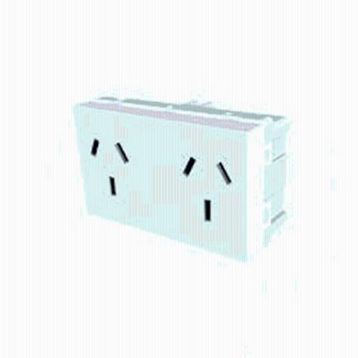 PLATINUM TOMA BIPOLAR DOBLE+TIERRA 2X10A-250V B/N