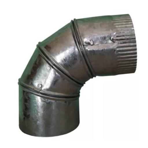 CURVA GRADUABLE CHAPA GALV. Nro 30 P/VENT. 4