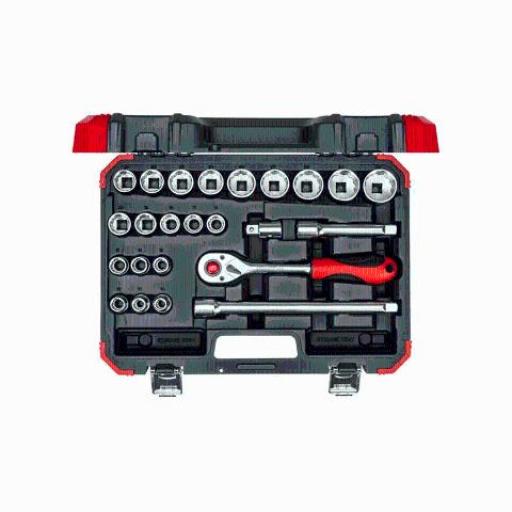 TUBO 1/2 ESTRIADA 32 MM. GEDORE RED