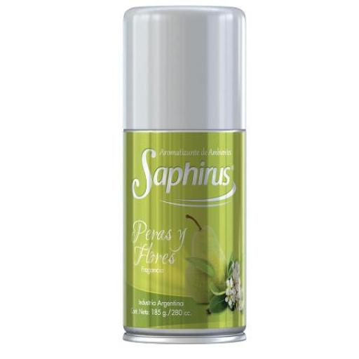 SAPHIRUS AEROSOL AROMATIZANTE PERAS FLORES 185GR.