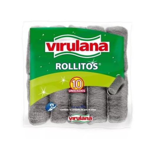 VIRULANA ROLLITOS X 10 UNIDADES