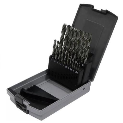 EZETA JUEGO DE MECHAS CAJA PLASTICA 19UNID