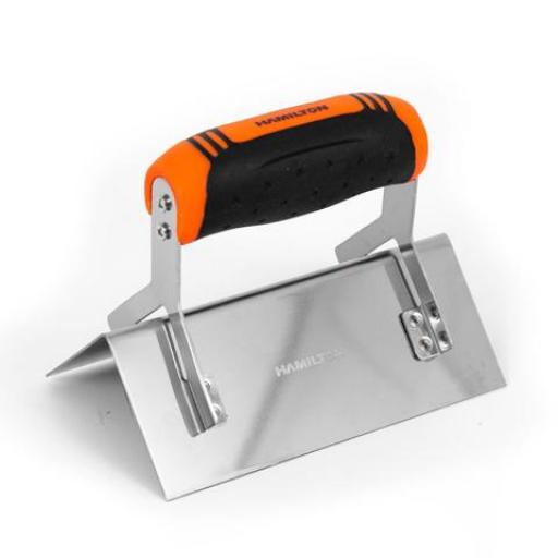 HAMILTON ESQUINA EXTERIOR AC. INOX. M.G.