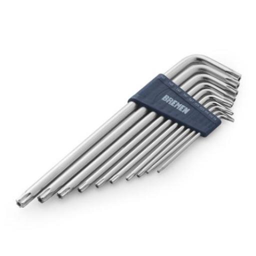 BREMEN 6907 JUEGO LLAVES TORX 