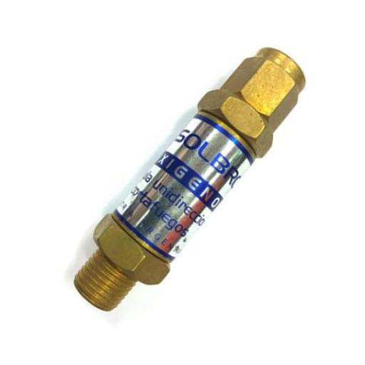 SOLBRON ARRESTALLAMA PARA OXIGENO PARA MANGUERA