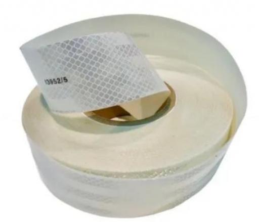 3M CINTA REFLECTIVA BLANCO 45.7 MTS. X 5CM.