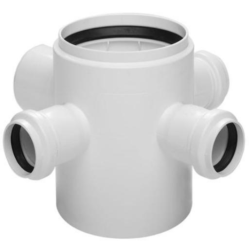 TIGRE PILETA DESAGUE 160 110/100 2 BOCAS 18X18