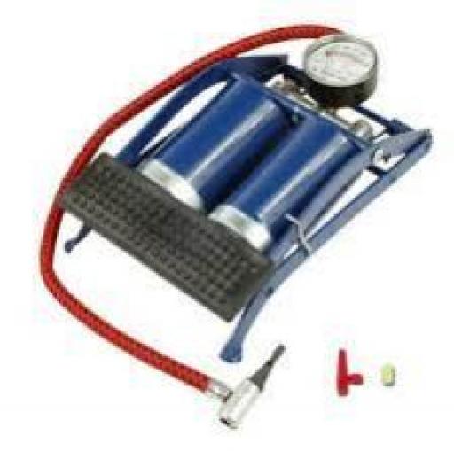 KLD231 INFLADOR D/PIE C/MANOMETRO DOBLE PISTON