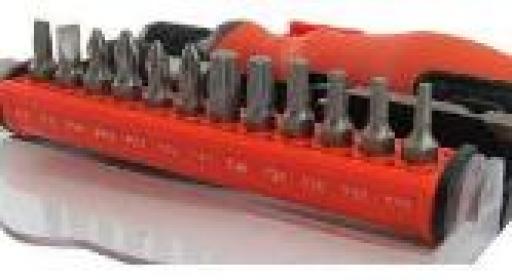 TACTIX TX900016 SET 20PZ. DEST/ACOPLE RAP/BITS