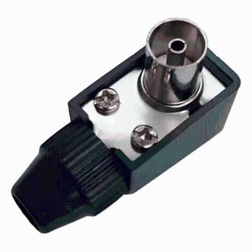 FICHA PIN GRUESO COAXIL PARA TELEVISOR A TUBO