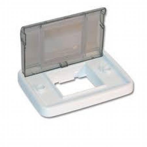 JELUZ VERONA BASTIDOR Y TAPA TRANSPARENTE ESTANCO 5X10 2 MOD. (40002)