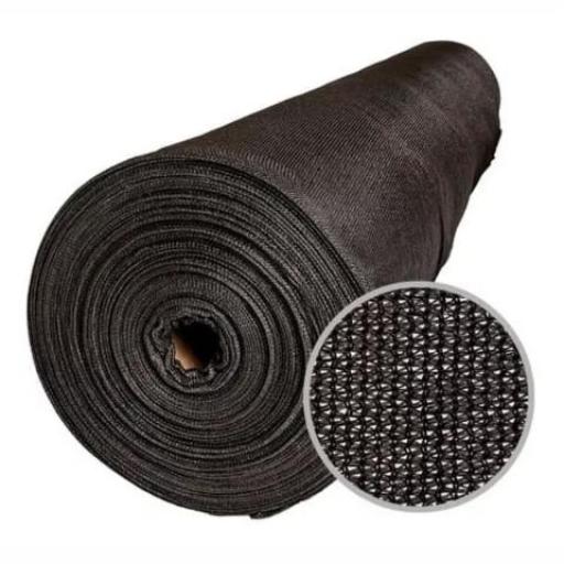 MEDIA SOMBRA NACIONAL 80% NEGRA 2.10 MTS. X 50 MTS.