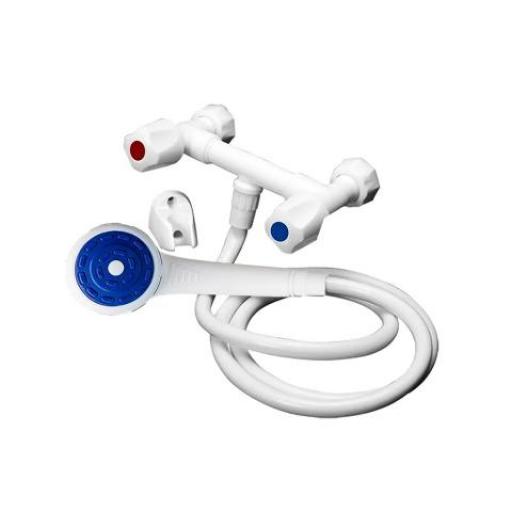 GINYPLAS MEZCLADORA PARED CON DUCHADOR