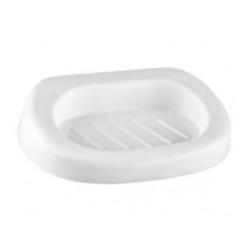 GINYPLAS JABONERA PLASTICA BLANCA 27101