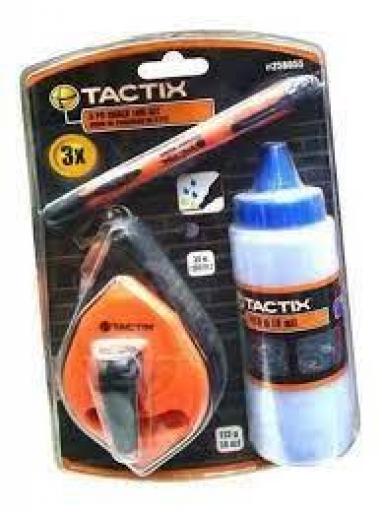 TACTIX JGO TIZA LINEA PLAST/ REP/ MARCADO TX258055