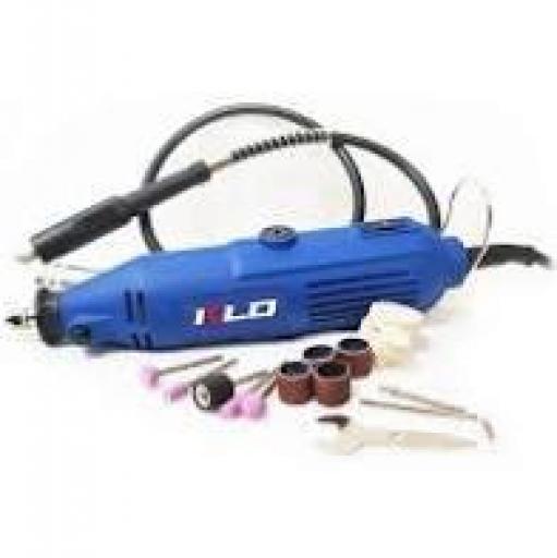 KLD MINITORNO DE MANO 180W 3.2MM. 3300 RPM 16 ACCESORIOS